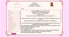 Desktop Screenshot of nickys-miniaturen.de